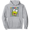 image:imageSANRIO Keroppi Colorblock Name Pullover HoodieHeather Grey