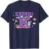 image:imageSANRIO Kuromi Varsity Letter K TShirtNavy Blue