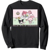 image:imageSANRIO My Melody and Kuromi Rollin with my Homebodies Black Unisex Adult SweatshirtBlack