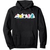 image:imageSanrio Characters Holiday Ice Skating Hoodie Pullover HoodieBlack