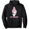image:imageSanrio My Melody Backside Logo Hoodie Pullover HoodieBlack
