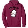 image:imageSanrio Pochacco Classic Backside Hoodie Pullover HoodieBurgundy