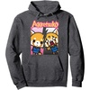 image:imageSplit Personality Hoodie Pullover HoodieDark Heather Grey