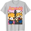 image:imageSplit Personality Tee Shirt TShirtSilver Grey