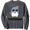 image:imageTuxedosam Summer Sunglasses SweatshirtDark Heather Grey