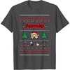 image:imageUgly Christmas Sweater Rage Tee Shirt TShirtDark Heather Grey