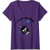 image:imageWomens BadtzMaru Its My Birthday VNeck TShirtPurple