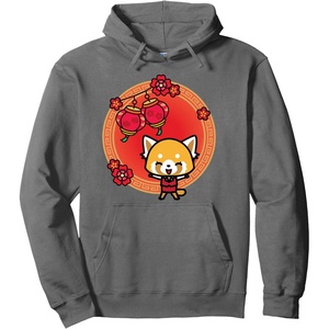 image:imageAggretsuko Lunar New Year Pullover HoodieAsphalt Grey