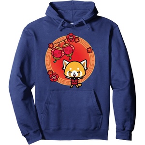 image:imageAggretsuko Lunar New Year Pullover HoodieNavy Blue