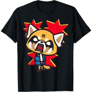 image:imageAggretsuko Rage Face Tee Shirt TShirtBlack