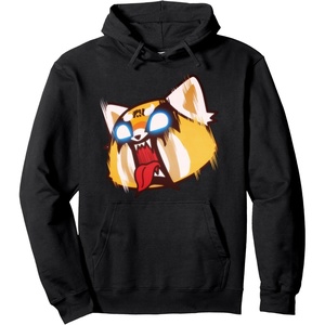 image:imageAggretsuko Screaming Rage Hoodie Pullover HoodieBlack