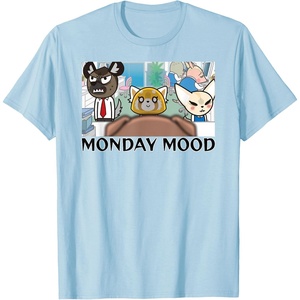 image:imageAggretsuko Season 2  Monday Mood TShirtBaby Blue
