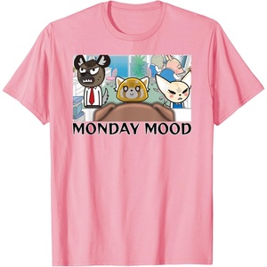 image:imageAggretsuko Season 2  Monday Mood TShirtPink