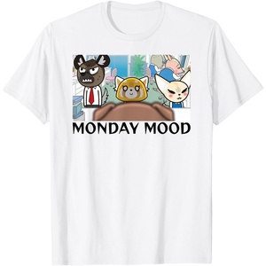 image:imageAggretsuko Season 2  Monday Mood TShirtWhite