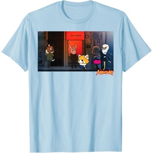 image:imageAggretsuko Season 2 Karaoke Night TShirtBaby Blue