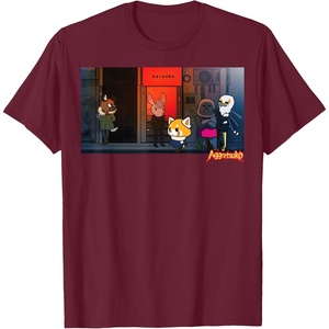 image:imageAggretsuko Season 2 Karaoke Night TShirtBurgundy
