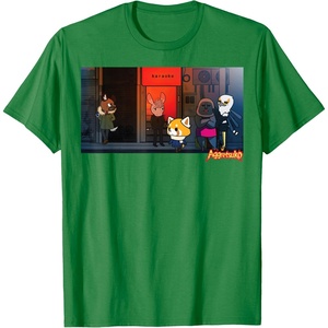 image:imageAggretsuko Season 2 Karaoke Night TShirtKelly Green