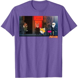 image:imageAggretsuko Season 2 Karaoke Night TShirtPurple Heather