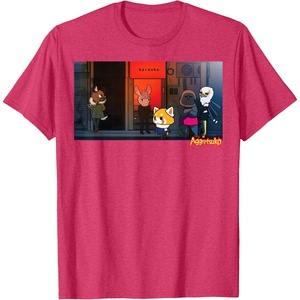 image:imageAggretsuko Season 2 Karaoke Night TShirtRed Heather