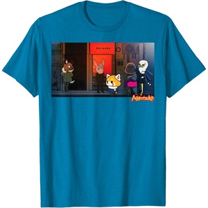 image:imageAggretsuko Season 2 Karaoke Night TShirtSapphire Blue