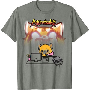 image:imageAggretsuko Secret Rage Tee Shirt TShirtOlive Heather