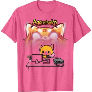 image:imageAggretsuko Secret Rage Tee Shirt TShirtPink Heather