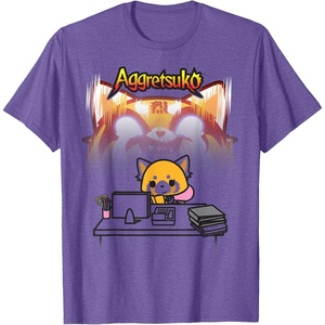 image:imageAggretsuko Secret Rage Tee Shirt TShirtPurple Heather