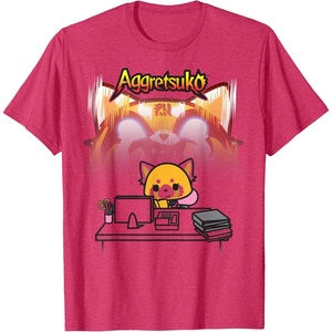 image:imageAggretsuko Secret Rage Tee Shirt TShirtRed Heather