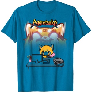 image:imageAggretsuko Secret Rage Tee Shirt TShirtSapphire Blue