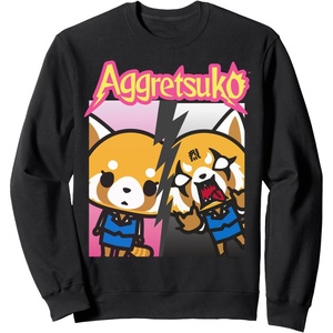 image:imageAggretsuko Split Personality Sweatshirt SweatshirtBlack