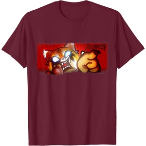 image:imageAggretsuko Ultimate Rage Tee Shirt TShirtBurgundy
