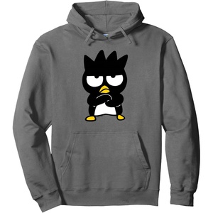 image:imageBadtz  Maru Attitude Hoodie Pullover HoodieAsphalt Grey