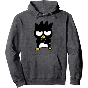 image:imageBadtz  Maru Attitude Hoodie Pullover HoodieDark Heather Grey