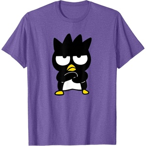 image:imageBadtz  Maru Attitude Shirt TShirtPurple Heather