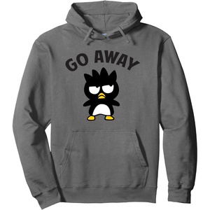 image:imageBadtz  Maru Go Away Hoodie Pullover HoodieAsphalt Grey