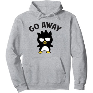 image:imageBadtz  Maru Go Away Hoodie Pullover HoodieHeather Grey