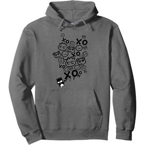 image:imageBadtz  Maru Graffiti Art Hoodie Pullover HoodieAsphalt Grey