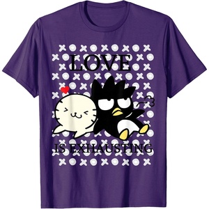 image:imageBadtz  Maru Love is Exhausting Valentine Shirt TShirtPurple