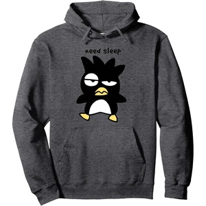 image:imageBadtz  Maru Need Sleep Hoodie Pullover HoodieDark Heather Grey