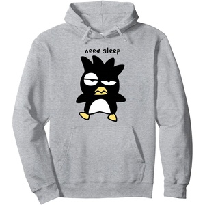 image:imageBadtz  Maru Need Sleep Hoodie Pullover HoodieHeather Grey