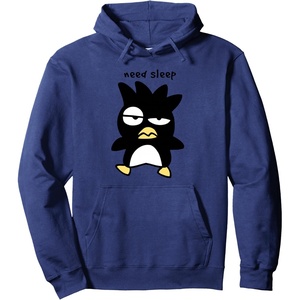 image:imageBadtz  Maru Need Sleep Hoodie Pullover HoodieNavy Blue