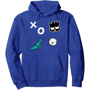 image:imageBadtz  Maru and Friends Patched Hoodie Pullover HoodieRoyal Blue