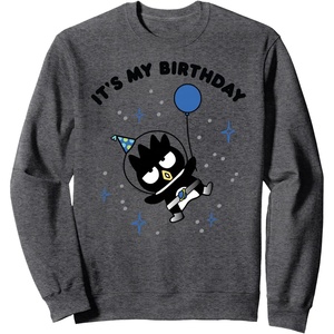 image:imageBadtzMaru Its My Birthday SweatshirtDark Heather Grey