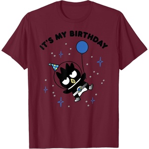 image:imageBadtzMaru Its My Birthday TShirtBurgundy