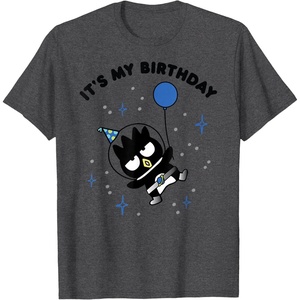 image:imageBadtzMaru Its My Birthday TShirtDark Heather Grey