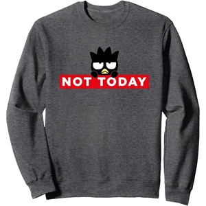 image:imageBadtzMaru Not Today Japan SweatshirtDark Heather Grey