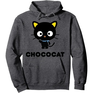 image:imageChococat Character Front and Back Pullover HoodieDark Heather Grey