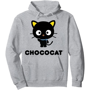 image:imageChococat Character Front and Back Pullover HoodieHeather Grey