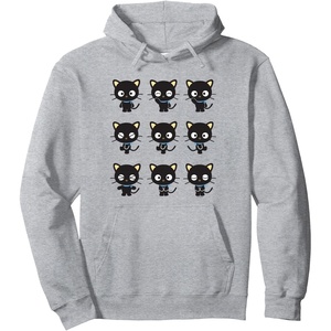 image:imageChococat Different Moods Hoodie Pullover HoodieHeather Grey