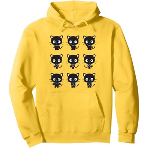 image:imageChococat Different Moods Hoodie Pullover HoodieLemon Yellow